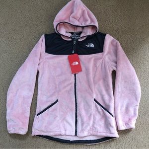 Girls North Face Oso Hoodie XL pink